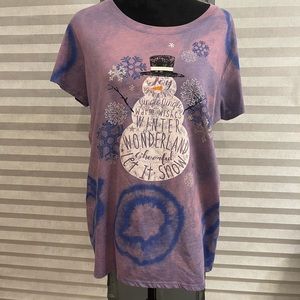 Tie-dye Christmas T-Shirt A139Sh